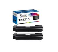- x2 Toners - TK5215K 1T02R60NL0 (Noir) - Compatible pour Kyocera TASKalfa 406 ci