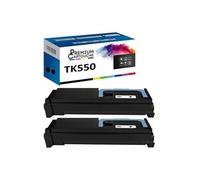 - x2 Toners - TK550K 1T02HM0EU0 (Noir) - Compatible pour Kyocera FS-C 5200 DN