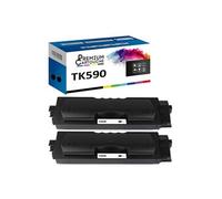 - x2 Toners - TK590K 1T02KV0NL0 (Noir) - Compatible pour Kyocera ECOSYS M 6026 cdn Kyocera ECOSYS M 6026 cidn Kyo