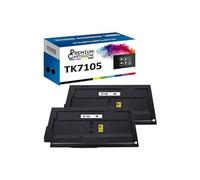 - x2 Toners - TK7105 1T02P80NL0 (Noir) - Compatible pour Kyocera TASKalfa 3010 i Kyocera TASKalfa 3011 i