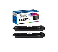- x2 Toners - TK8325K 1T02NP0NL0 (Noir) - Compatible pour Kyocera TASKalfa 2551 ci
