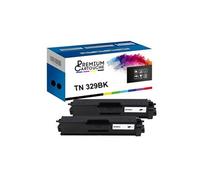 - x2 Toners - TN-329BK (Noir) - Compatible pour Brother HL-4150CDN 4570CDW 4570CDWT L8350CDW L9200CDWT L9200CDW,