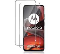 x2 Verres Trempé pour Motorola Moto G56 5G/G35/G15/G05/E15 /G15 Power - Vitre Protection Ecran Verre Trempé
