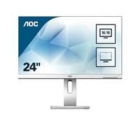 AOC X24P1/GR - 24" LED Monitor with WUXGA Resolution, IPS Panel, and Integrated Speakers