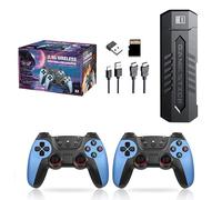 X2blue Retro Game Console Stick, Sortie HDMI 4K, Jeux Intégrés 4.0000, Jeux Vidéo Plug and Play, Livré avec Contrôleur sans Fil 2.4G, Cadeau De Noël pour Garçon, Console De Jeu Rétro-128g