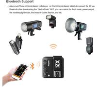 X2T-F Déclencheur De Flash Pour Appareil Photo Fujifilm, Hss Lcd Écran 2.4G Sans Fil Trigger Transmetteur Compatible Avec Caméra Fuji V1-F/Ad200Pro/Ad300Pro/Ad400Pro Etc[SHY9291079]