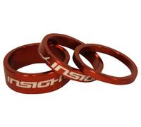 X3 entretoises de direction insight 1 1 8 rouge