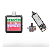X3 M001 Testeur USB avec configuration de ligne Kelvin pour une mesure de résistance aux erreurs minimales et une capacité de détection de courant en temps réel (RK-X3 Rouge 48 V + M001)