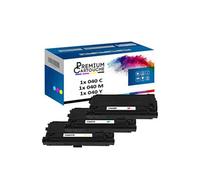 - x3 Toners - 040 C 0458C001 (CF361X) + 040 M 045 (Cyan + Magenta + Jaune) - Compatible pour Canon LBP-710 Cx Can