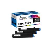 - x3 Toners - 43979102 (Noir) - Compatible pour OKI B410 OKI B410D OKI B410DN OKI B430 OKI B430D OKI B430DN OKI B