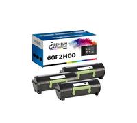 - x3 Toners - 60F2H00 (Noir) - Compatible pour Lexmark MX310dN MX410de MX510de MX511de MX511dhe MX511dte MX611de