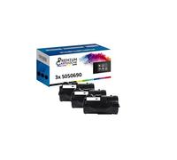 - x3 Toners - C13S050690 (Noir) - Compatible pour Imprimante Epson WorkForce AL-M 300 D Epson WorkForce AL-M 300 DN Epson WorkForce AL-M 300 DT
