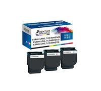- x3 Toners - C540H1MG + C540H1CG + C540H1YG (Cyan + Magenta + Jaune) - Compatible pour Lexmark C540 C543DN C544D