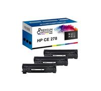 PREMIUM CARTOUCHE - x3 Toners - CE278A 78A (Noir) - Compatible pour HP LaserJet M1536dnf HP LaserJet M1536 MFP HP LaserJet P1560 HP