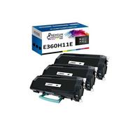 - x3 Toners - E360H11E (Noir) - Compatible pour Lexmark E360 E360DN E460DN E460DW E462DTN