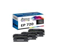 - x3 Toners - EP720 2617B002 (Noir) - Compatible pour Canon i-SENSYS MF 6600 Series MF 6640 dn MF 6680 dn Wincor-