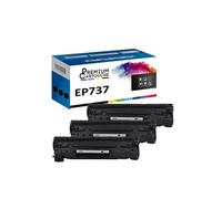 - x3 Toners - EP737 (CF283X) (Noir) - Compatible pour Canon i-SENSYS LBP-151 dw Canon i-SENSYS MF 210 Series Cano