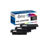 - x3 Toners - ML-D3470B ELS (Noir) - Compatible pour Samsung ML-3400 Series Samsung ML-3470 D Samsung ML-3471 N S