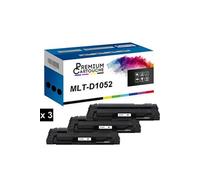 - x3 Toners - MLT-D1052L (Noir) - Compatible pour Samsung ML-1900 Series Samsung ML-1910 Samsung ML-1911 Samsung