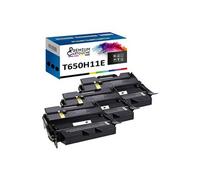 - x3 Toners - T650H11E (Noir) - Compatible pour Lexmark T652 series T654series T656 series T650 series