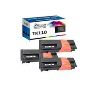 - x3 Toners - TK110 1T02FV0DE0 (Noir) - Compatible pour Kyocera FS-720 Kyocera FS-820 Kyocera FS-820 N Kyocera FS