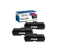 - x3 Toners - TK1140 1T02ML0NL0 (Noir) - Compatible pour Kyocera ECOSYS M 2035 dn Kyocera ECOSYS M 2535 dn Kyocer