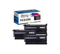- x3 Toners - TK3100 1T02MS0NL0 (Noir) - Compatible pour Kyocera ECOSYS M 3040 dn Kyocera ECOSYS M 3540 dn Kyocer