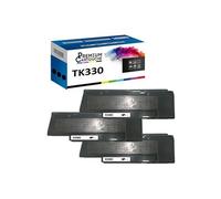 - x3 Toners - TK330 1T02GA0EU0 (Noir) - Compatible pour Kyocera FS-4000 DN Kyocera FS-4000 DTN