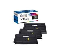 - x3 Toners - TK7105 1T02P80NL0 (Noir) - Compatible pour Kyocera TASKalfa 3010 i Kyocera TASKalfa 3011 i