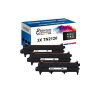 - x3 Toners - TN-2120 (Noir) - Compatible pour Brother HL-2140 2150 2150N 2170 2170W, DCP-7030 7040 7045N, MFC-73