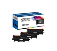 - x3 Toners - TN-2220 (Noir) - Compatible pour Brother HL-2135W 2220 2230 2240 2240L 2240D 2250DN 2250DNR 2270 22