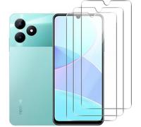 x3 Verres Trempé pour Realme Note 50 / C51 / Realme C53 - Film Vitre Protection Ecran Verre Trempé