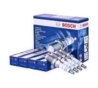 X4 Bougies D'Allumage 0242236561 - BOSCH Adapté Pour Toyota Yaris P1 1.0 1.3 1.5