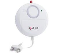 X4-LIFE Alarme d'eau de sécurité, détecteur d'eau, moniteur pour cave, chaufferie ou buanderie, sécurité personnelle