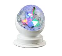 X4-LIFE Mini boule disco LED pour salon et chambre d'enfant, rotative, RVB