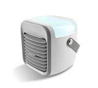 X4-LIFE Refroidisseur d'air (L x l x H) 15.2 x 17.4 x 17.3 cm avec batterie, avec éclairage, avec lumières d'ambiance a