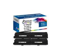 - x4 Toners - 040 BK 0460C001 (CF360X) + 040 C 04 (Noir + Cyan + Magenta + Jaune) - Compatible pour Canon LBP-710