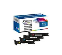 - x4 Toners - A0DK152 + A0DK452 + A0DK352 + A0DK2 (Noir + Cyan + Magenta + Jaune) - Compatible pour Konica Minolta Magicolor 4600 Se