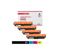 - x4 Toners BROTHER TN-241BK + TN-245C