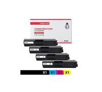 TONERMEDIA - x4 Toners BROTHER TN-423BK + TN-423C