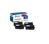 - x4 Toners - C13S050691 (Noir) - Compatible pour Imprimante Epson WorkForce AL-M 300 D Epson WorkForce AL-M 300 DN Epson WorkForce AL-M 300 DT
