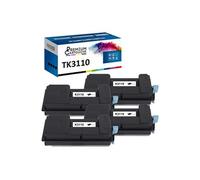 - x4 Toners - TK3110 1T02MT0NL0 (Noir) - Compatible pour Kyocera FS-4100 DN Kyocera FS-4200 DN Kyocera FS-4300 DN