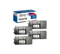 - x4 Toners - TK3170 1T02T80NL0 (Noir) - Compatible pour Kyocera ECOSYS M 3800 Series Kyocera ECOSYS M 3860 idn K