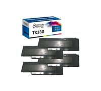 - x4 Toners - TK330 1T02GA0EU0 (Noir) - Compatible pour Kyocera FS-4000 DN Kyocera FS-4000 DTN