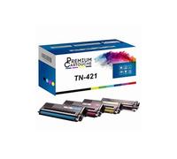 - x4 Toners - TN-421BK (Noir + Cyan + Magenta + Jaune) - Compatible pour Brother HL-L8260CDW L8360CDW, MFC-L8690C