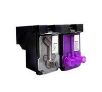 X4E75A M0H50A Printhead Set Black Colour Ink Cartridge - Compatible avec HP 610 615 618 550 617 650 500 508 510 511 515 517 518 519 530 531 538(X4E75A+M0H50A)