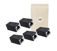 X5 Coupleur RJ45 Cat 5 6 7 Connecteur Réseau Ethernet Adaptateur Femelle Femelle pour Extension réseau Ethernet croisé - ADAPTOUT Marque FRANÇAISE