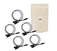 X5 Doubleur Mini Jack 3.5mm Cable de 20cm Adaptateur Audio x2 Fiche Femelle Minijack vers x1 Prise Male Stereo Connecteur Marque Française