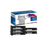 - x5 Toners - A0DK152 (x2) + A0DK452 + A0DK352 + (Noir (x2) + Cyan + Magenta + Jaune) - Compatible pour Konica Minolta Magicolor 460