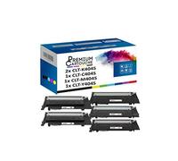 - x5 Toners - CLT-404S (x2) + CLT-404S + CLT-404S (Noir (x2) + Cyan + Magenta + Jaune) - Compatible pour Samsung